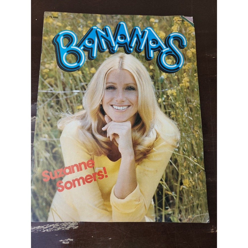 Bananas Magazine - Number 22 - Suzanne Somers, Andy Gibb, Mickey Mouse Good Cond